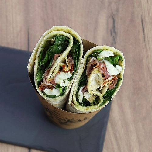 wrap pesto