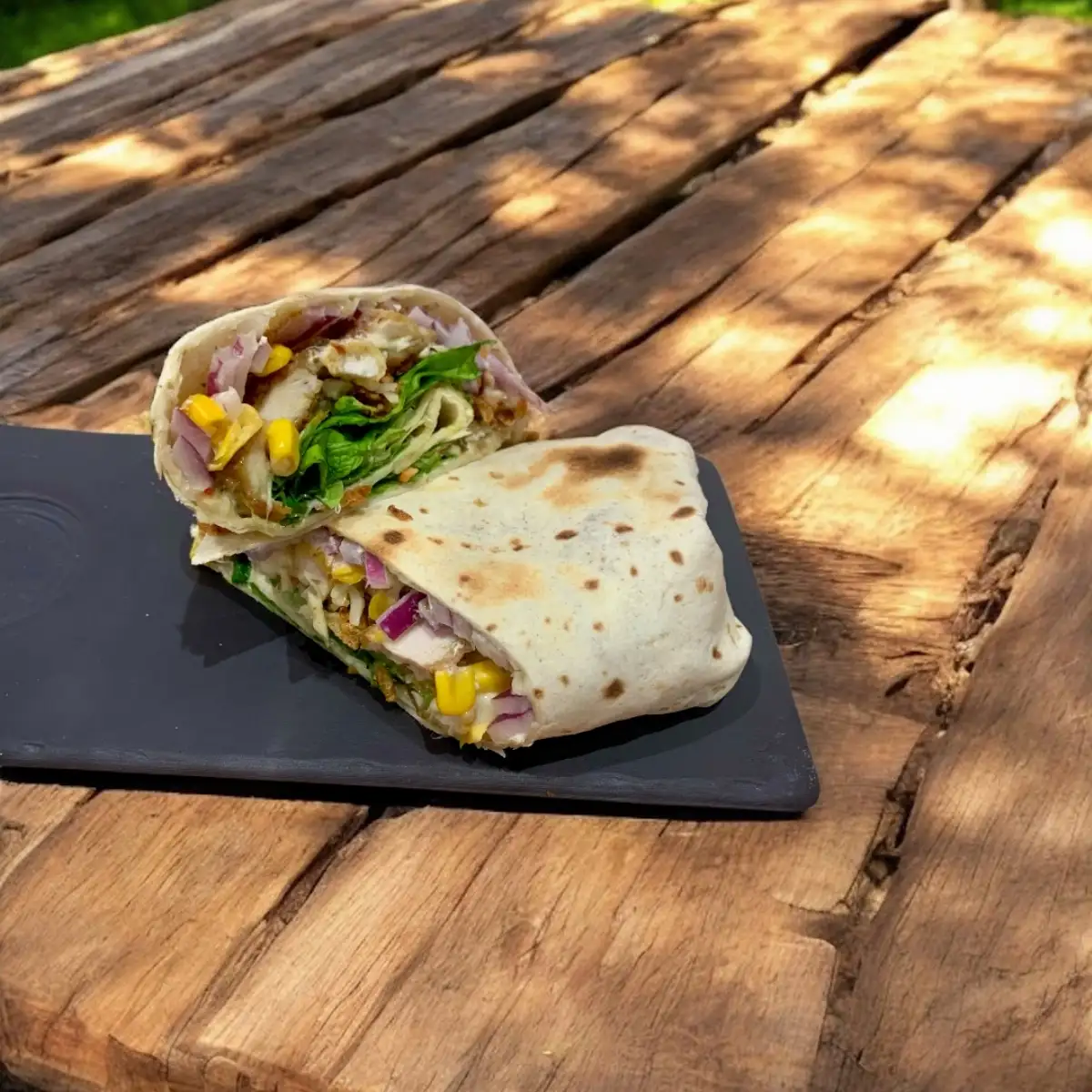 Wrap chaud poulet